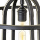 New Traditional 1 Light Gun Metal Pendant Ceiling Light